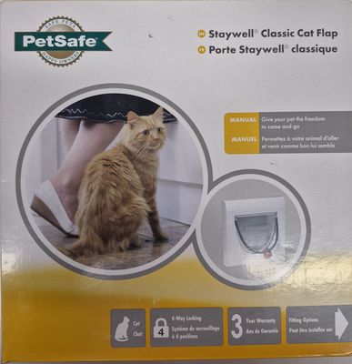 STAYWELL 4 WAY CAT FLAP &amp; TUNNEL 917EF