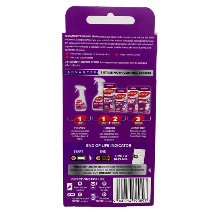 ACANA MOTH MONITORING TRAP REFILL 2PK