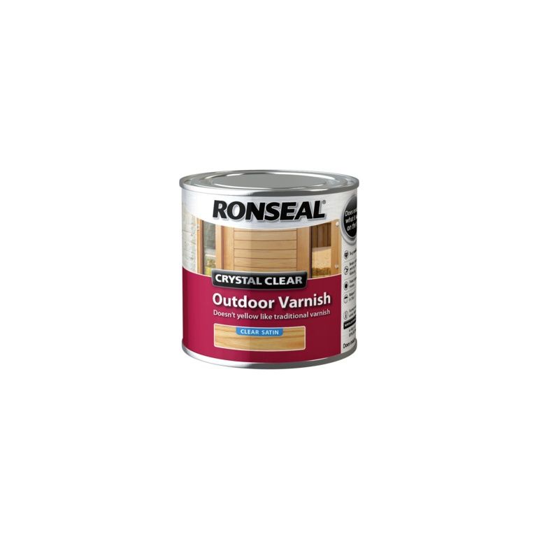RONSEAL OUTDOOR VARNISH SATIN 250ML