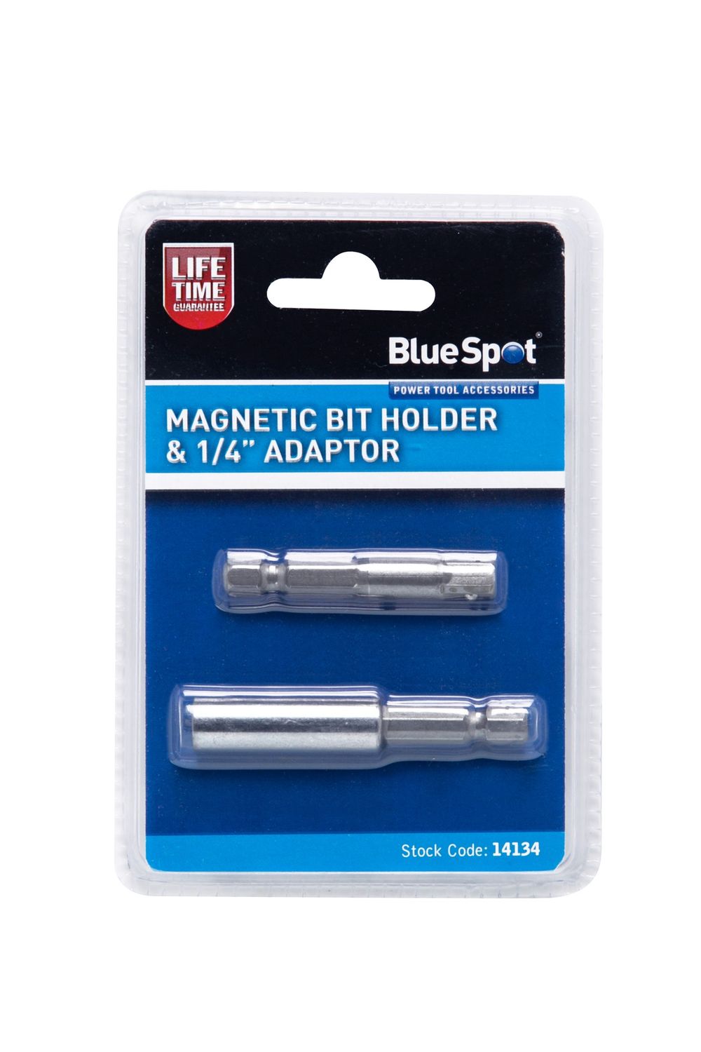 BLUESPOT MAG BIT HOLDER &amp; 1/4" ADAPTOR