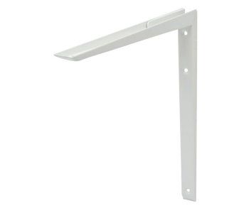 MITRED BRACKET WHITE 200 X 200MM