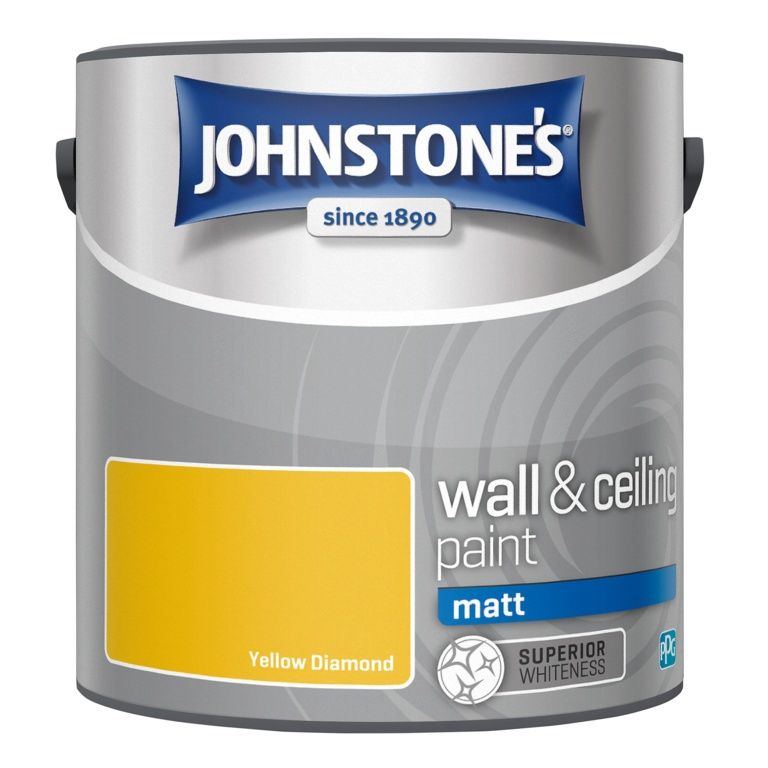 JOHNSTONES  MATT YELLOW DIAMOND 2.5L
