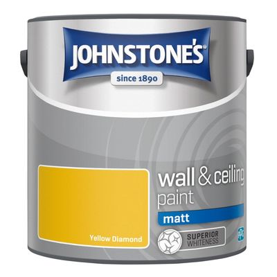 JOHNSTONES  MATT YELLOW DIAMOND 2.5L
