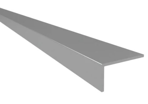 ANGLE RAW ALUM 15.5MM X27.5MM X1.0M UNEQUAL SIDED:1.5MM