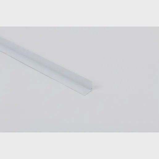 ADHESIVE ANGLE WHITE PVC 20MM X20MM 1 MTR LENGTH