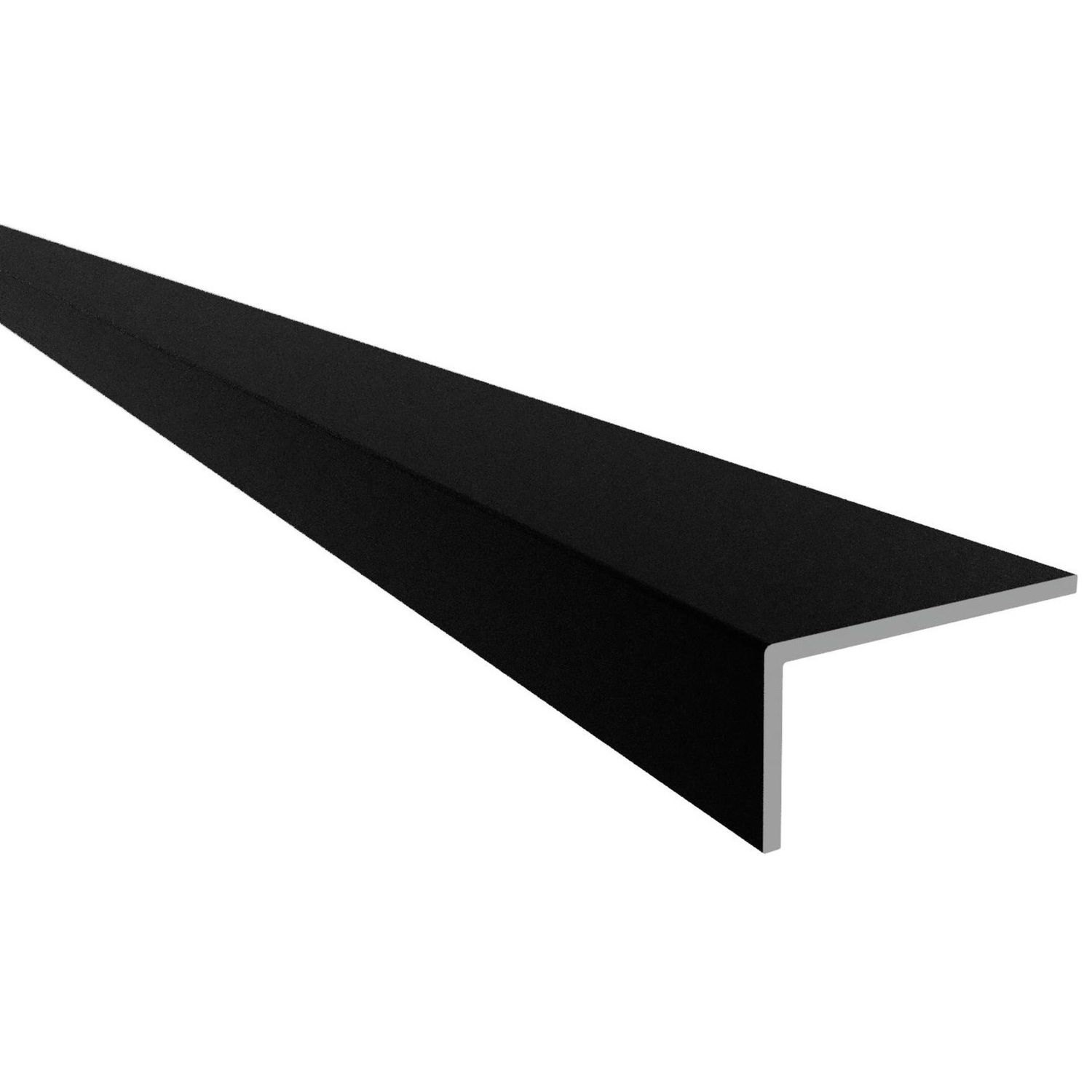 ANGLE UNEQUAL ALUM. 30MMX20MMX2M MATT BLACK