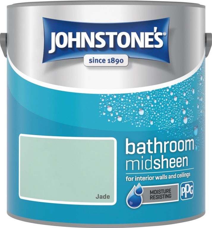 JOHNSTONES BATHROOM 2.5L MIDSHEEN JADE