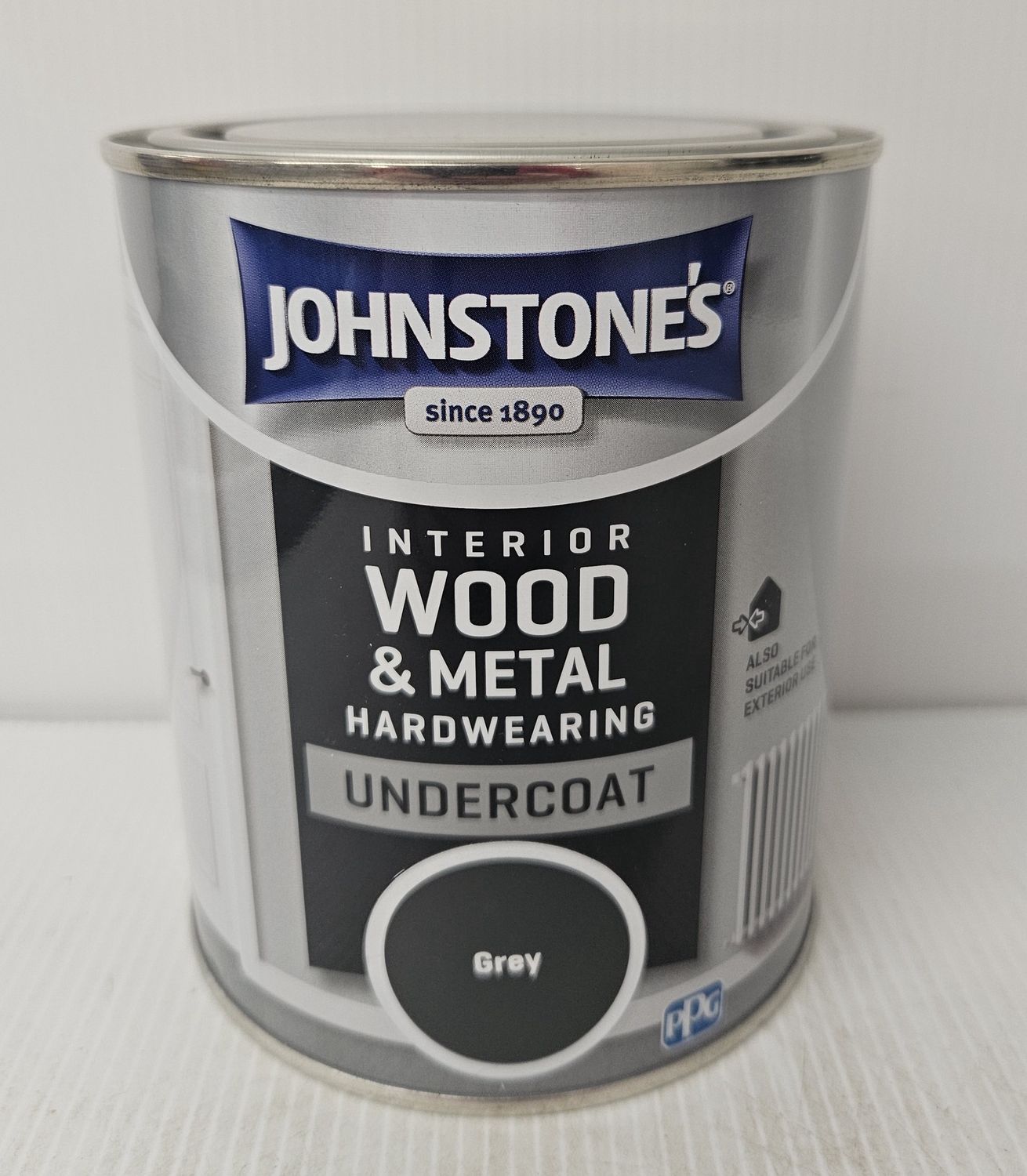 JOHNSTONES INTERIOR UNDERCOAT 750ML GREY