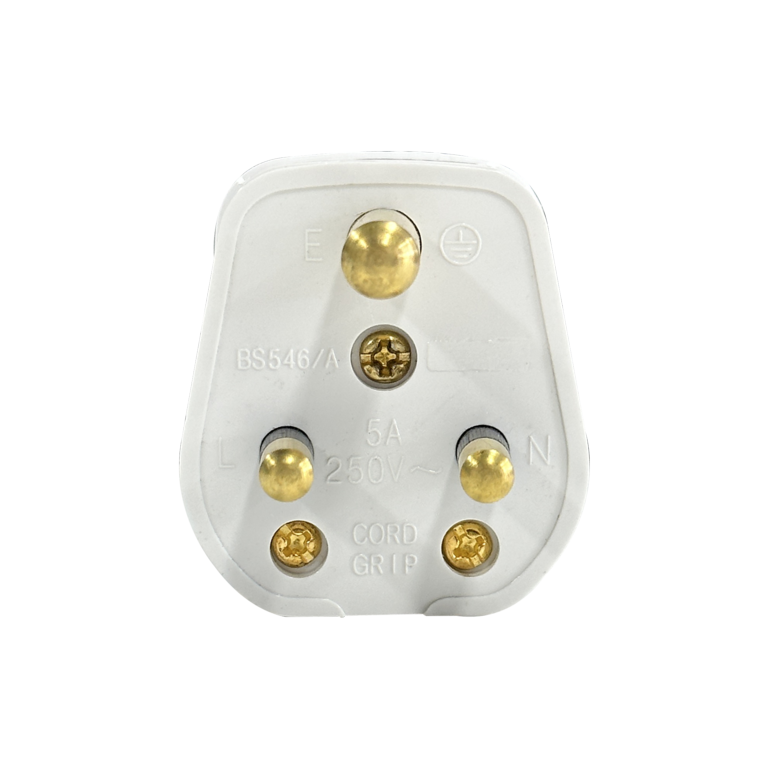 SECURLEC 5A 3 ROUND PIN PLUG