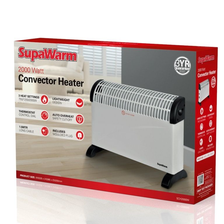 SUPAWARM SCH2000WA CONVECTOR HEATER
