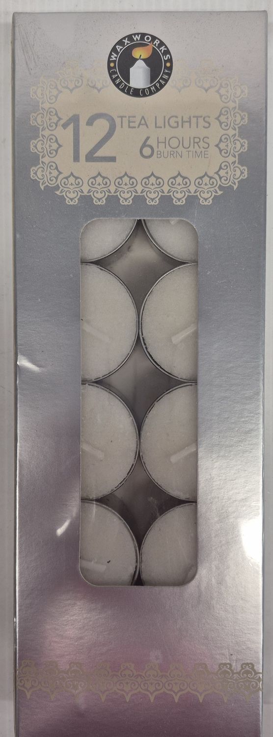 PAN AROMA 12 TEALIGHTS 6HR BURN