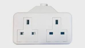 2g rubber socket white