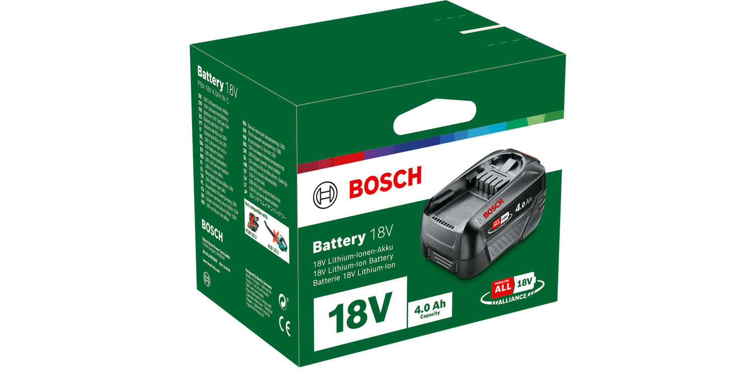 Bosch Battery 18v lithium 4.0AH