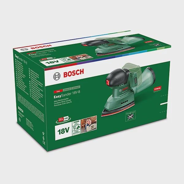 BOSCH MULTI SANDER CORDLESS 18V-8