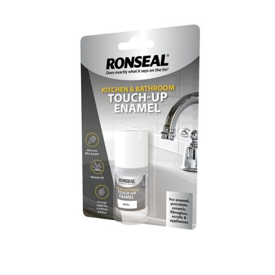 Touch Up Enamel Kitchen and Bathroom Ronseal