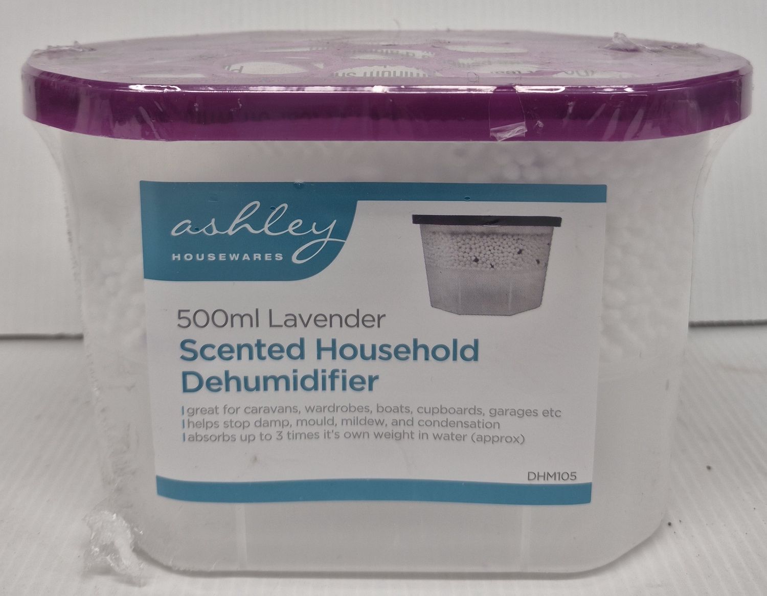 ASHLEY DEHUMIDIFER 500ML LAVENDER