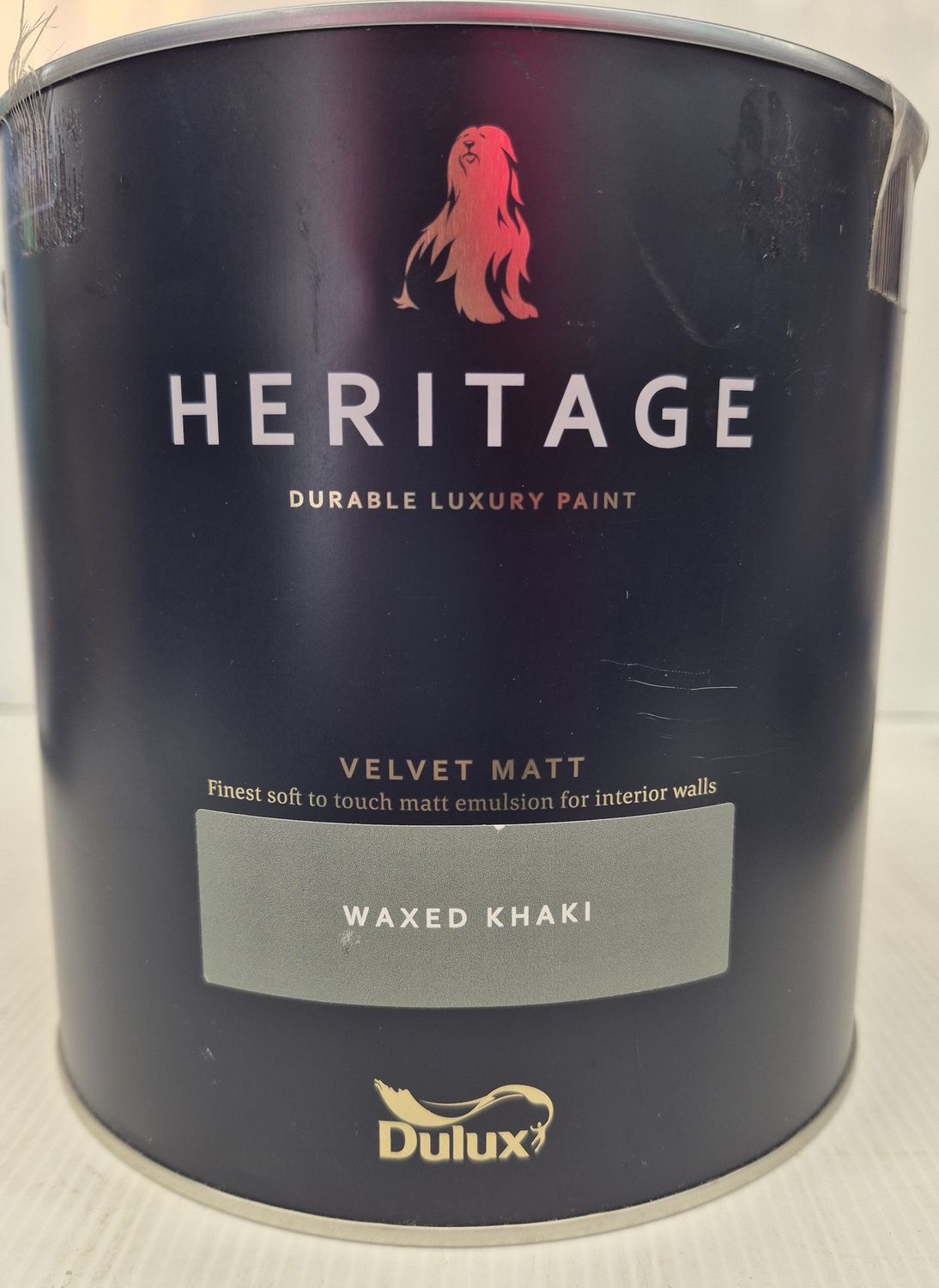 DULUX HERITAGE MATT WAXED KHAKI 2.5 LT