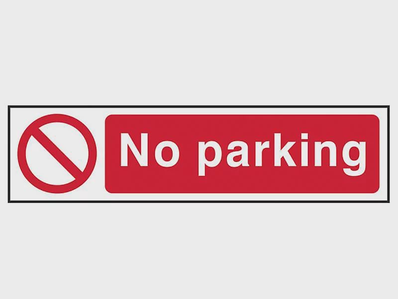 NO PARKING