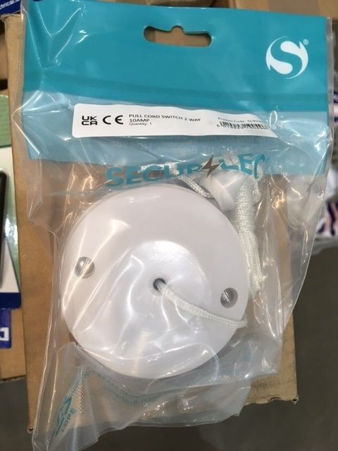 CEILING PULL CORD SWITCH 2 WAY