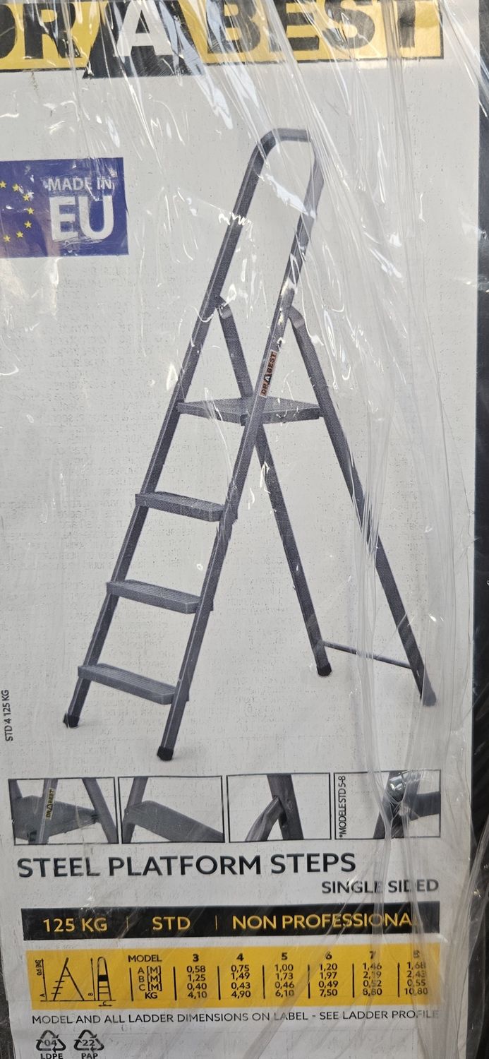 Drabest Step ladder 6 tread