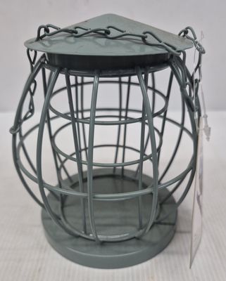 MINI FAT BALL LANTERN  FEEDER GREEN