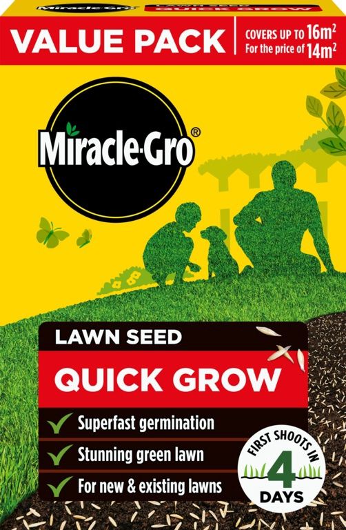 Quick Grow Lawn seed 16m