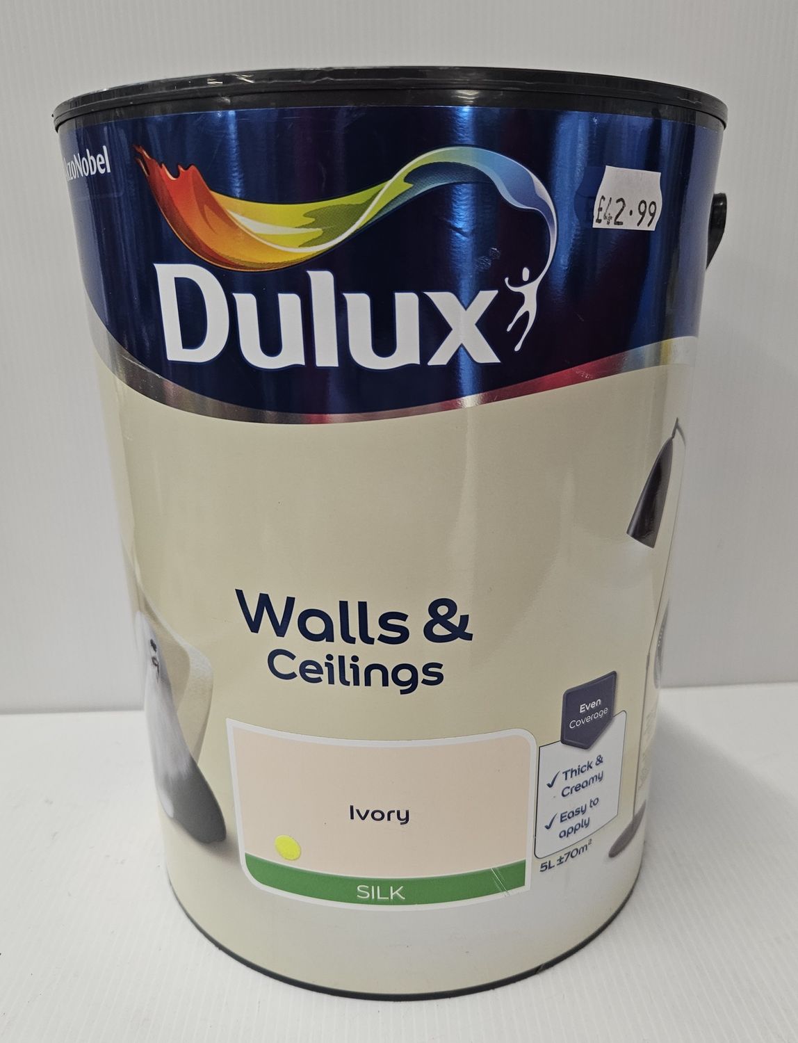 DULUX SILK IVORY 5L