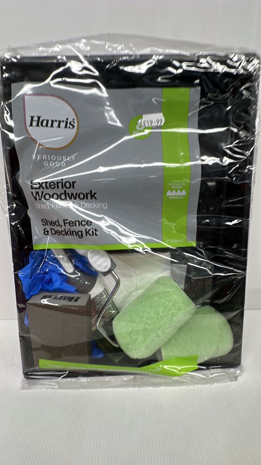 HARRIS SERIOUSLY GOOD EXTERIOR WOODWORK 8 PIECE SET