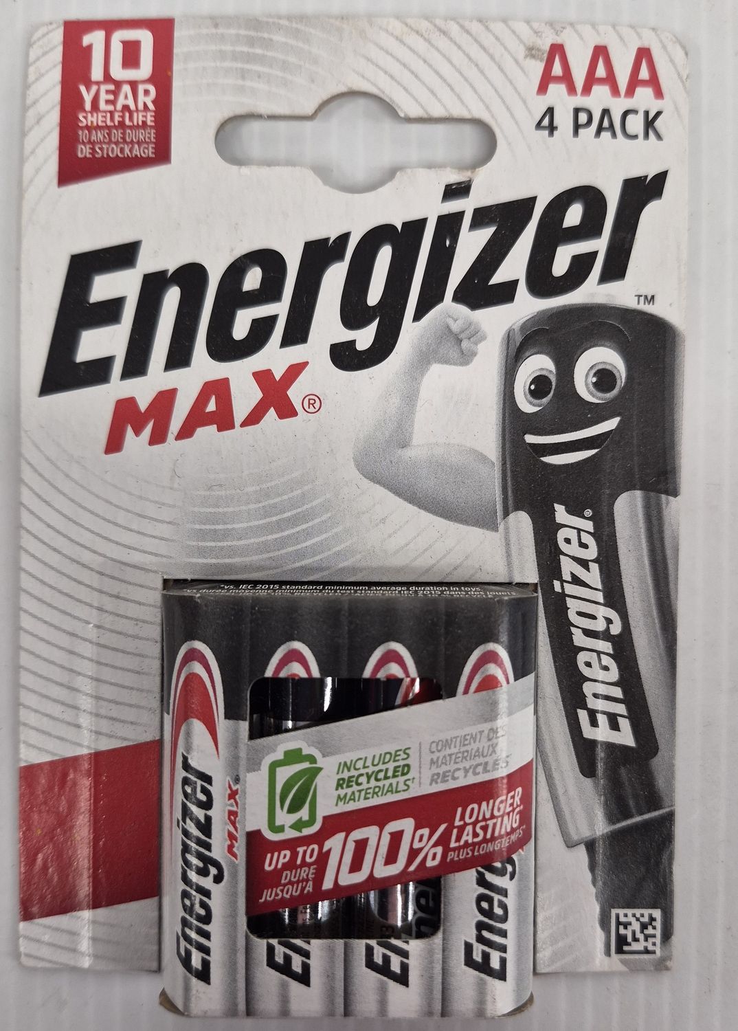 ENERGIZER MAX AAA 4PK