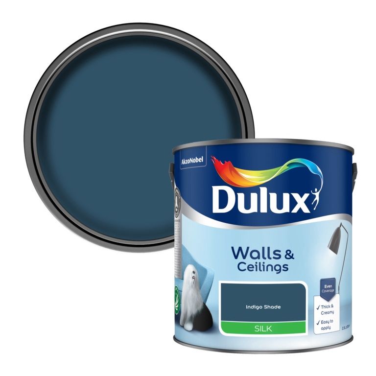 DULUX SILK INDIGO SHADE 2.5LT