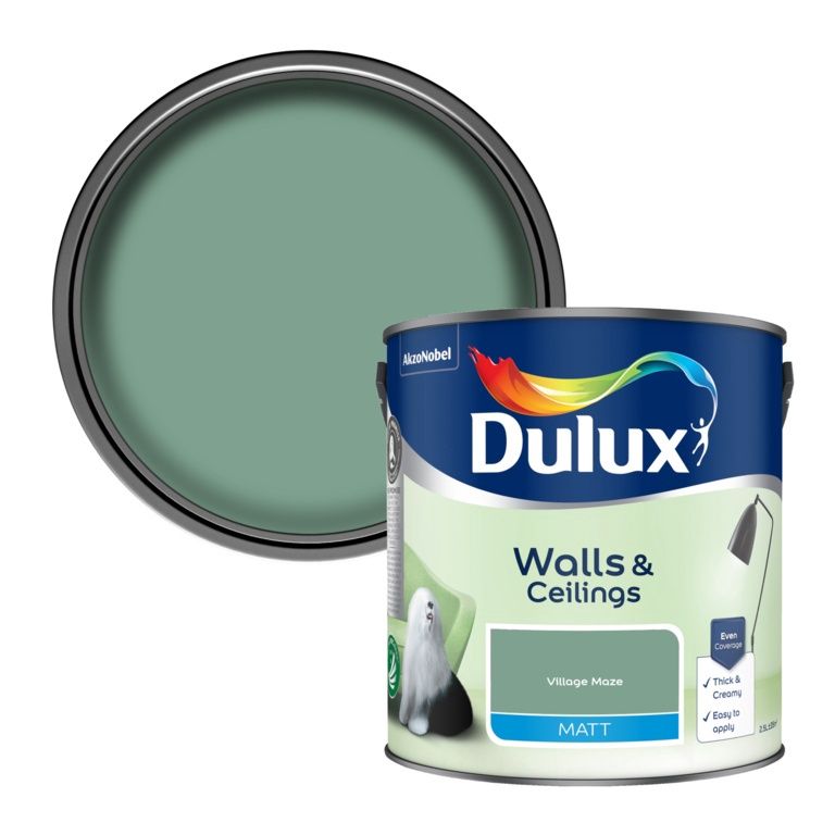 DULUX MATT VILLAGE MAZE 2.5L