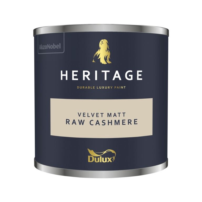 DULUX HERITAGE TESTER RAW CASHMERE 125ML