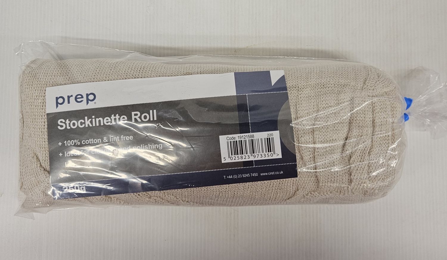PREP STOCKINETTE LINT FREE ROLL 250G