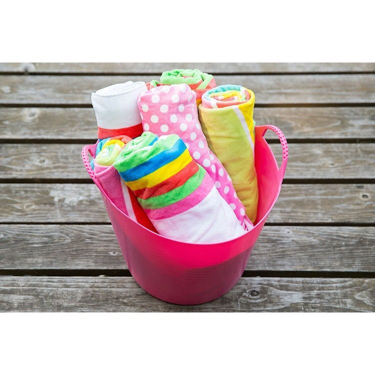 FLEXI TUBRUG PINK 26L
