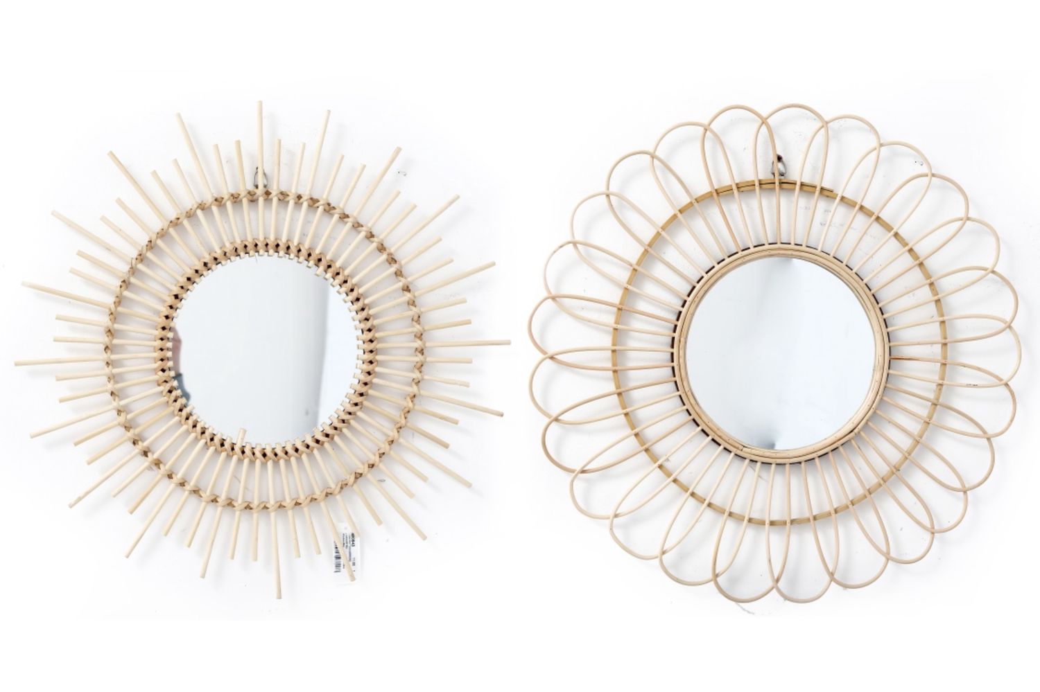 RATTAN MIRROR