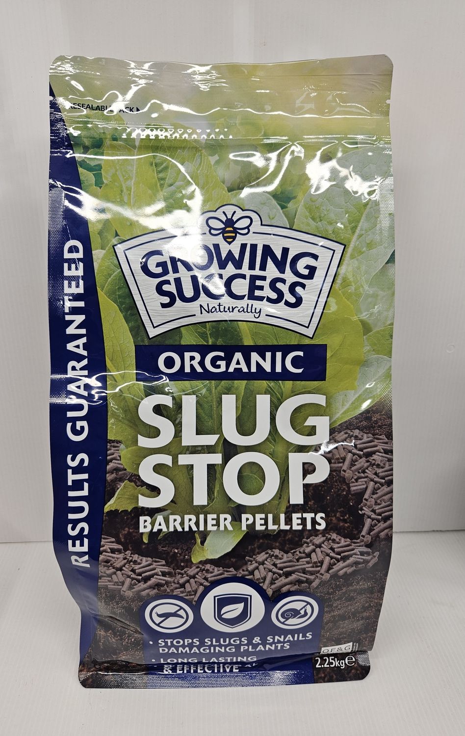 Growing Success Organic Slug Stop Pellet Barrier Pouch 3.5L