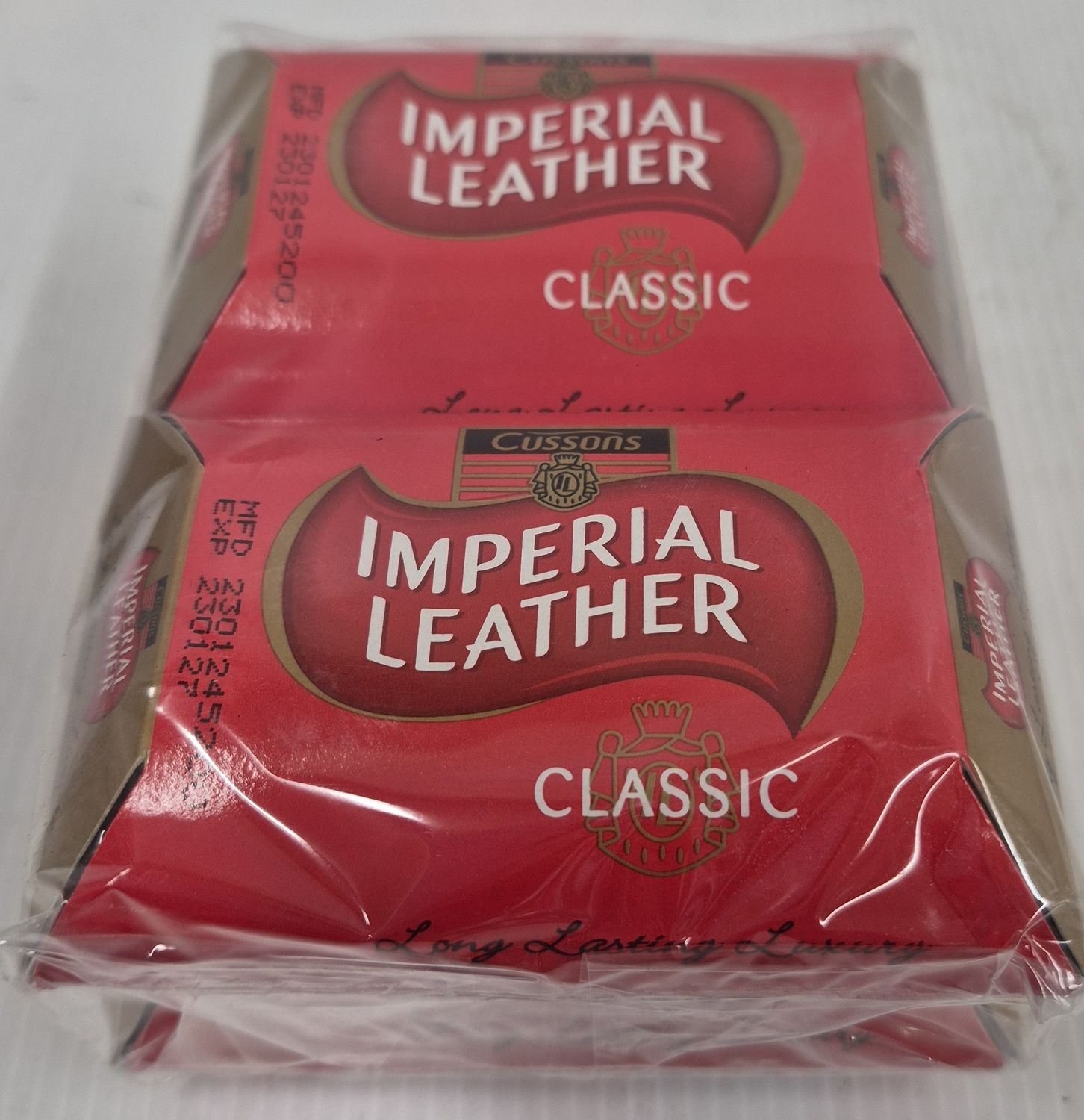 IMPERIAL LEATHER CLASSIC SOAP x 4 PACK