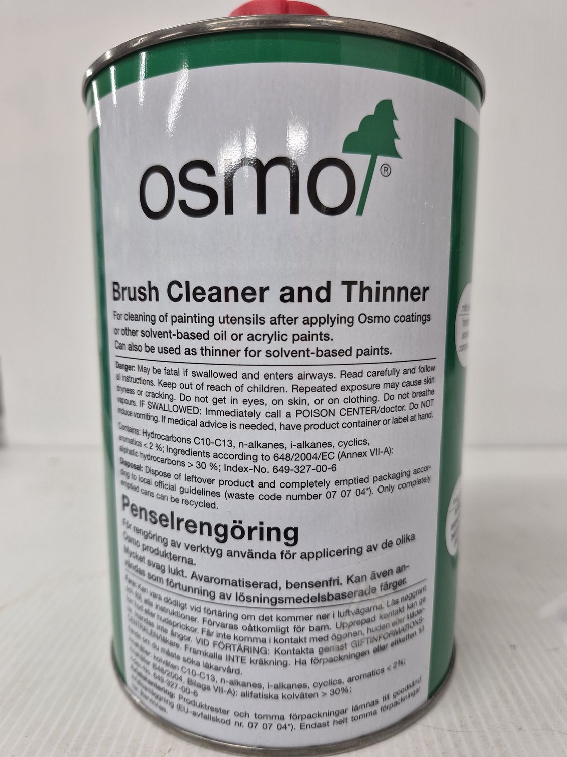 OSMO BRUSH CLEANER &amp; THINNER 1LT