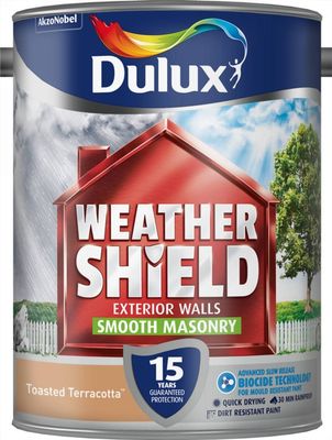 WEATHERSHIELD SMOOTH MASONRY TOASTED TERRACOTTA 2.5L