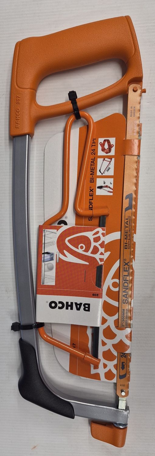 BAHCO 300MM HACKSAW &amp; JUNIOR HACKSAW