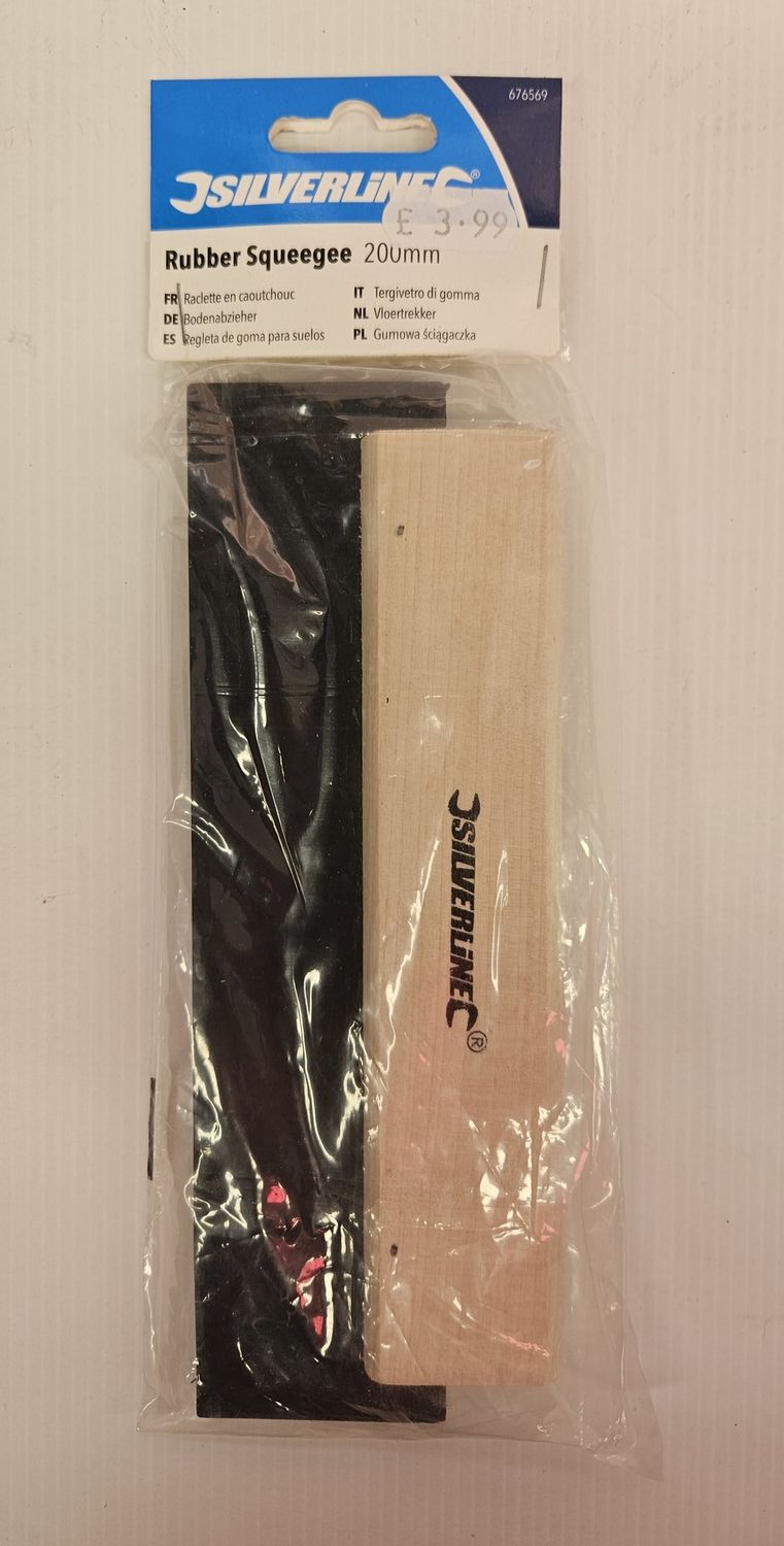RUBBER SQUEEGEE 200MM