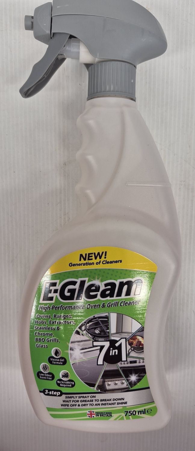 E-GLEAM OVEN &amp; GRILL CLEANER 750ML