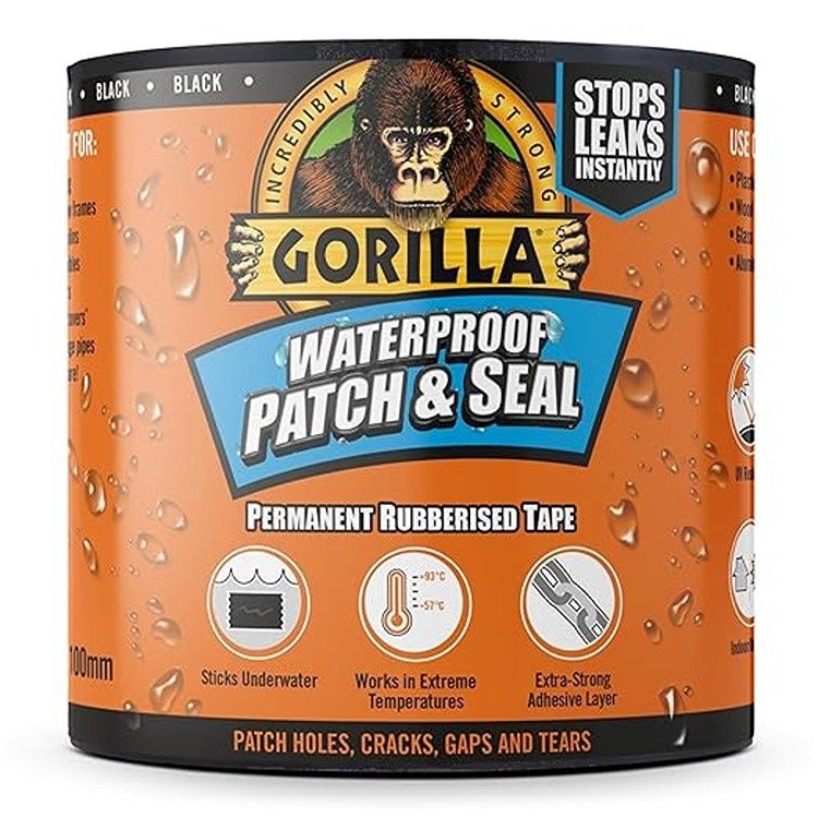 GORILLA WATERPROOF PATCH AND SEAL 3M X 100MM