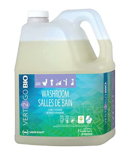 VERT-2-GO BIO WASHROOM CLEANER AND DEODORIZER - PRO+FIL 3 L (4/CS)