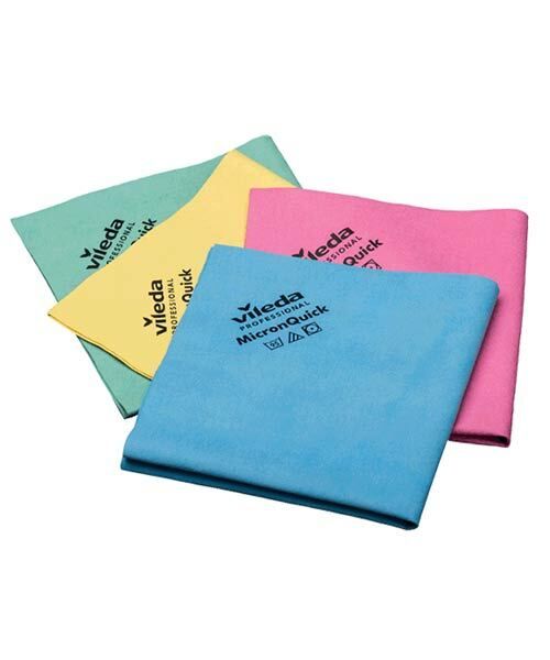 MicroNQuick - Microfiber Cloth Non-Woven 15" x16" - Blue 5/PK