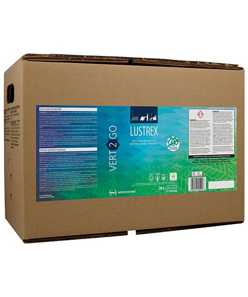 VERT-2-GO LUSTREX DAILY CLEANER AND MAINTAINER - 20L (2 BOXES)