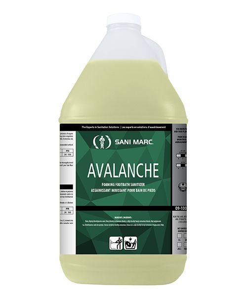 AVALANCHE - FOAMING FOOTBATH SANITIZER - 4 L (4/CS)