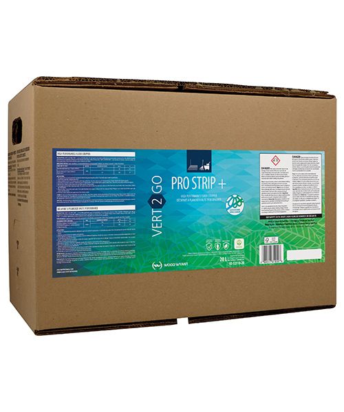 VERT-2-GO PRO STRIP + HIGH PERFORMANCE FLOOR STRIPPER - 20L (2 BOXES)