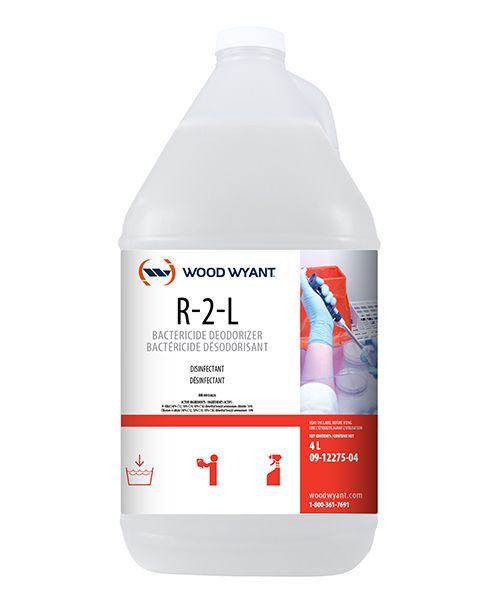 R-2-L SURFACE DISINFECTANT AND DEODORANT - 4L (4/CS)