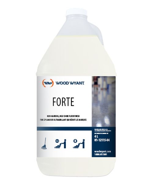 FORTE NON-MARKING, HIGH SHINE FLOOR FINISH - 4L (4/CS)
